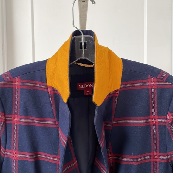 Merona Plaid blazer - Picture 3 of 8